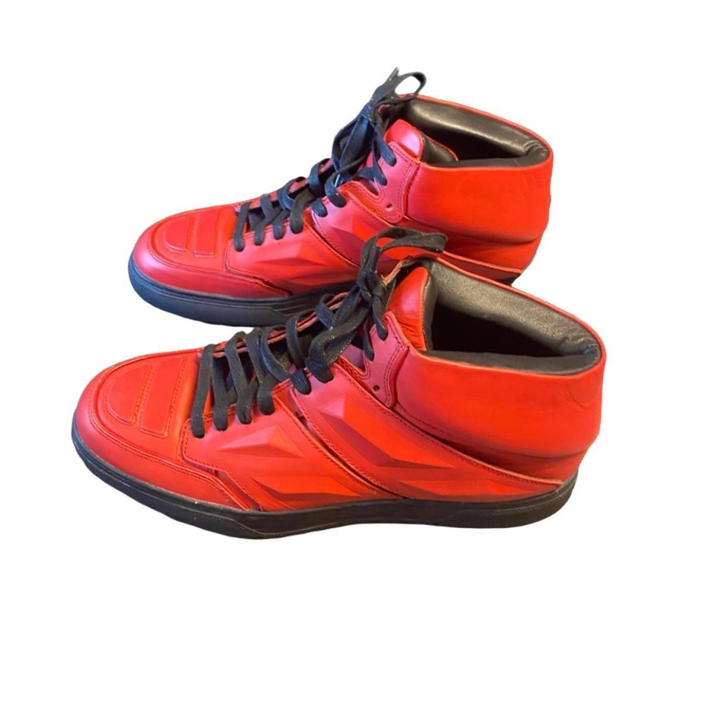 ALEJANDRO INGELMO
Leather Colorblock Pattern Sneakers - Picture 2 of 11